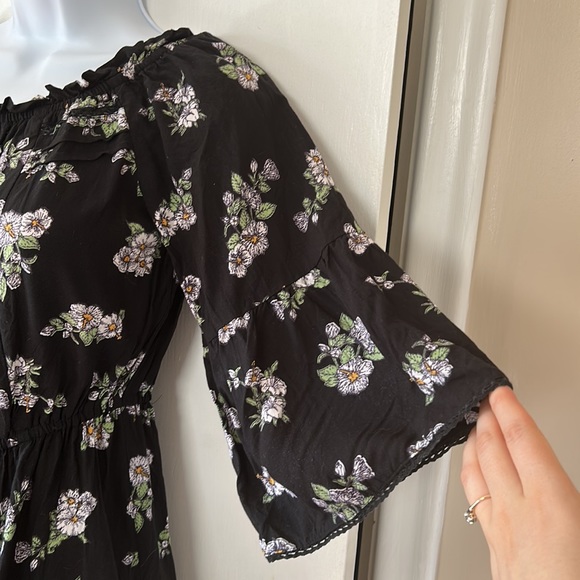 Angie Floral Romper 100% Rayon - Picture 6 of 6